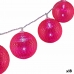 LED guirlande 6 x 6 x 200 cm Pink (18 enheder)