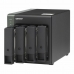 NAS Nettverklagring Qnap TS-431X3 Svart