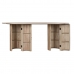 Söögilaud Home ESPRIT Naturaalne Paulownia puit Puit MDF 180 x 90 x 75 cm