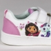 Detské športové topánky Gabby's Dollhouse Velcro Biela