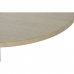 Conjunto de mesa com 4 cadeiras DKD Home Decor Branco Natural Metal Madeira MDF 121 x 55 x 78 cm