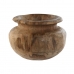 Vaso Home ESPRIT Natural Catanho escuro Teca 30 x 30 x 20 cm