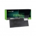 Laptop akkumulátor Green Cell HP107 Fekete 4000 mAh