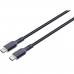 USB-C kábel Aukey CB-KCC102 Čierna 1,8 m