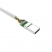 USB-C kabel, USB Silicon Power SP1M0ASYLK10AC1W Bílý 1 m