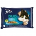 Mâncare pentru pisici Purina Fantastic Somon Cod 4 x 85 g