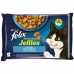 Γατοτροφή Purina Felix Sensations Salmon Μπακαλιάρος 4 x 85 g