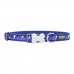 Collare per Cani Red Dingo STYLE LIGHTNING Blu Marino 31-47 cm