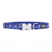 Hundehalsband Red Dingo STYLE LIGHTNING Marineblau 31-47 cm