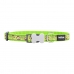 Coleira para Cães Red Dingo STYLE MONKEY LIME GREEN 31-47 cm