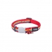 Hondenhalsband Red Dingo STYLE RAINBOW 31-47 cm