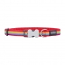 Hondenhalsband Red Dingo STYLE RAINBOW 31-47 cm