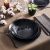 Assiette plate Luminarc Cottage Noir verre Ø 25 cm