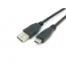USB A till USB C Kabel Equip 128886 Svart 3 m