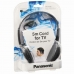 Headphones with Headband Panasonic RPHT090EH Black Grey Silver With cable 16 Hz-22kHz