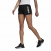 Naisten urheilushortsit Adidas Essentials Slim Musta