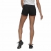 Naisten urheilushortsit Adidas Essentials Slim Musta