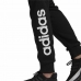 Dlhé športové nohavice Adidas French Terry Logo Dama Crna