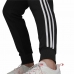 Calças Desportivas Adidas Essentials French Terry 3 Stripes Mulher Preto
