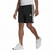 Vīriešu Sporta Šorti Adidas Essentials 3 Stripes Aeroready Melns