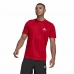 Herren Kurzarm-T-Shirt  Aeroready Designed To Move Adidas Designed To Move Rot