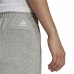 Calções de Desporto para Mulher Adidas Essentials Slim Logo Cinzento