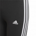 Leggings de Desporto Infantis Adidas Essentials 3 Stripes Preto
