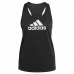 Tank Top Dames Adidas Aeroready D2M Zwart