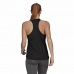 Γυναικεία Tank Top Adidas Aeroready D2M Μαύρο