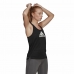 Γυναικεία Tank Top Adidas Aeroready D2M Μαύρο