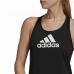 Γυναικεία Tank Top Adidas Aeroready D2M Μαύρο