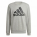 Herensweater zonder Capuchon Adidas Essential Big Logo Grijs
