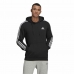 Hettegenser til Menn Adidas Essentials 3 Stripes Svart