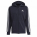 Casaco de Desporto para Homem Adidas Essentials French Terry 3 Azul escuro