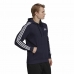 Bluza z kapturem Męska Adidas Essentials 3 Stripes Granatowy