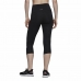 Leggings de Sport pour Femmes Adidas 3/4 Own The Run Noir