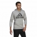 Ανδρικό Φούτερ με Κουκούλα Adidas  Essentials Fleece Big Logo Γκρι