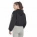 Chaqueta Deportiva para Mujer Reebok Tape Pack Full Zip Negro