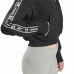 Chaqueta Deportiva para Mujer Reebok Tape Pack Full Zip Negro