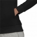 Γυναικείο Φούτερ με Κουκούλα Adidas Loungewear Essentials Logo Μαύρο
