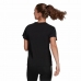 Damen Kurzarm-T-Shirt Adidas TC Schwarz