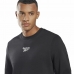 Herensweater zonder Capuchon Reebok RI Tape Crew Zwart