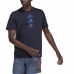 Camisola de Manga Curta Homem Adidas Designed To Move Logo