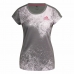 Dames-T-Shirt met Korte Mouwen Adidas Donker grijs