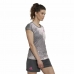 Damen Kurzarm-T-Shirt Adidas Dunkelgrau