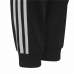 Dětská tepláková souprava Adidas Essentials Shiny 3 Stripes Černý