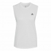 Camiseta para Mujer sin Mangas Adidas Muscle Run Icons Blanco