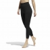 Sportleggings voor Dames Adidas Yoga Luxe Studio Zwart