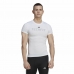 Camiseta de Manga Corta Hombre Adidas techfit Graphic  Blanco