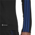 Miesten huputon collegepaita Adidas Tiro Essential Musta